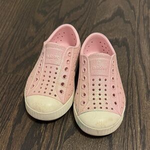 Native c7 Kids Glitter Pink Slip-On Water Shoes
